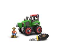 Nikko 40071 Vehículos Factoria Línea Stem Tractor con Personaje 20 cm