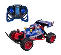 Nikko Octane 1:12 RC Buggy | Coche Todoterreno a Control Remoto a Prueba de Salpicaduras | Buggy Recargable de Alta Velocidad | Carga USB-C | Azul/Rojo | Niños Mayores de 6 años