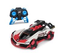 Nikko RC 10201 Nano Omni X - Coche teledirigido teledirigido, vehículo todoterreno hasta 14 km/h, ruedas multidireccionales para rotación de 360°, 2,4 GHz, carga rápida USB, niños a partir de 6 años y