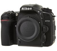 Nikkon D7500 - Cámara réflex digital de 20.9 Mp (pantalla LCD 3.2", 4K/UHD, SnapBridge, Bluetooth, Wifi), color negro - solo cuerpo
