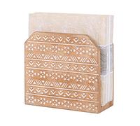 Nikky Home - Servilletero de madera para mesas de cocina y encimeras