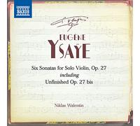 Niklas Walentin - Six Sonates pour Violon Solo, OP. 27