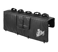 NIKLEBERRY Almohadilla de protección resistente para portón trasero con bolsillos y funda de transporte, almohadilla plegable impermeable para portón trasero con 4 tiras reflectantes para 5 bicicletas