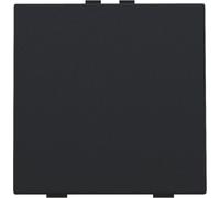 Niko Home Control Botón Pulsador Simple Acero Negro - 161-51001