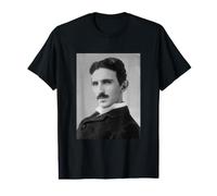 Nikola Física Inventor Matemáticas Electricidad Científico Genio Camiseta gráfica económica