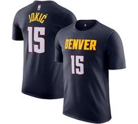 Nikola Jokic Denver Nuggets NBA - Camiseta de manga corta para niños y jóvenes, talla 4-20, color azul marino, Nikola Jokic Denver Nuggets azul marino, 14-16