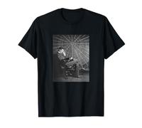 Nikola Libro de Lectura Inventor Electricidad Científico Genio Camiseta