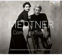 Ekaterina Levental y Frank Peters – Medtner: Complete Songs – CD Box set (Importación USA)