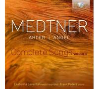 Nikolai Medtner Medtner: Complete Songs - Volume 3 (CD) Album (Importación USA)