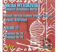 Nikolai Myaskovsky Symphonies Nos. 16 and 19 (CD) Album (Importación USA)
