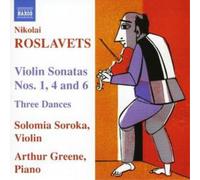 Nikolai Roslave Violin Sonatas Nos. 1, 4 and 6 (Soroka, G (CD) (Importación USA)