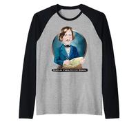 Nikolai Vasilyevich Gogol, escritor ucraniano Camiseta Manga Raglan