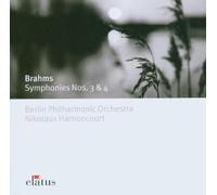 Nikolaus Harnoncourt & Berlin Philharmonic Orchestra - Brahms : Symphonies Nos 3 & 4 - Elatus