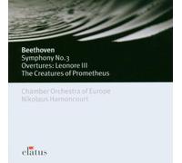 Nikolaus Harnoncourt & Chamber Orchestra Of Europe - Beethoven : Symphonies Nos 1 & 3, 'Eroica' & Overtures - Elatus