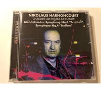 Nikolaus Harnoncourt & Chamber Orchestra Of Europe - Mendelssohn : Symphonies Nos 3 & 4