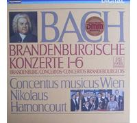 Nikolaus Harnoncourt & Concentus musicus Wien / Hermann Baumann / Marcus Schleich / Friedemann Immer - Johann Sebastian Bach: Brandenburgische Konzerte 1-6 (Brandenburg Concertos/Concertos brandenbourgeois) [Vinyl Schallplatte] [2 LP Box-Set]