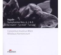 Nikolaus Harnoncourt - Elatus - Haydn : Symphonies Nos 6 "Le Matin", 7 "Le Midi", 8 "Le Soir"