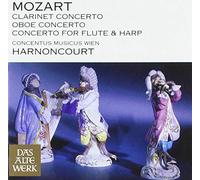 Nikolaus Harnoncourt - Mozart : Clarinet Concerto, Oboe Concerto & Concerto for Flute and Harp (DAW 50)