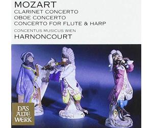 Nikolaus Harnoncourt - Mozart : Clarinet Concerto, Oboe Concerto & Concerto for Flute and Harp (DAW 50)