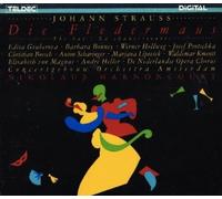 Nikolaus Harnoncourt - Strauss, Johann II : Die Fledermaus / The Bet - Nikolaus Harnoncourt - 2CD BOX SET / 1988 FIRST EDITION