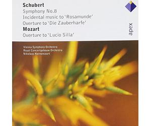 Nikolaus Harnoncourt, Vienna Symphony Orchestra & Royal Concertgebouw Orchestra - Schubert & Mozart : Orchestral Works - Apex