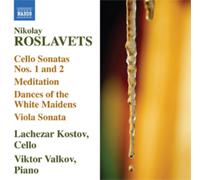 Nikolay Andreye Nikolay Roslavets: Cello Sonatas Nos. 1 a (CD) (Importación USA)