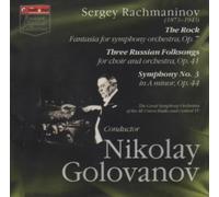 Nikolay Golovanov Conducts rachmaninov - Symphony No. 3 , Three Russian Folksongs , The Rock