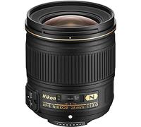 Nikon AF-S 28mm F1.8 G - Objetivo para Nikon (Distancia Focal Fija 28mm, Apertura f/1.8) Color Negro