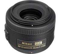 Nikon AF-S Dx Nikkor 35mm F/1.8G Lente (Negro) - 7PC Pack de Accesorios