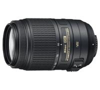 Nikon AF-S DX VR 55-300mm F4.5-5.6 VR - Objetivo para Montura F de Nikon (distancia focal 55-300mm, apertura f/4.5, estabilizador) color negro