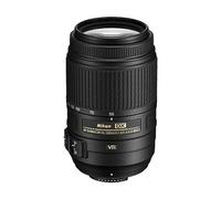 Nikon AF-S DX VR 55-300mm F4.5-5.6 VR - Objetivo para Montura F de Nikon (distancia focal 55-300mm, apertura f/4.5, estabilizador) color negro
