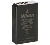Nikon EN-EL20a - Batería/Pila Recargable (1110 mAh, Cámara Digital, Iones de Litio) Negro