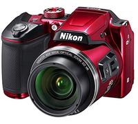 Nikon COOLPIX B500 - Cámara digital de 16 MP (4608 x 3456 pixeles, TTL, 1/2.3", 4 - 160 mm), rojo
