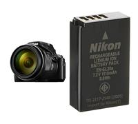 Nikon Coolpix P950 - Camara Compacta de 16 MP, Color Negro & EN-EL20a - Batería/Pila Recargable (1110 mAh, Cámara Digital, Iones de Litio) Negro