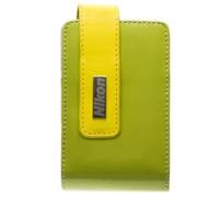 Nikon CS-S34 - Funda para Nikon Coolpix S3100/S4100/S2500, Color Verde, Azul, Amarillo