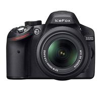 Nikon D3200 - Cámara réflex digital de 24 Mp (Pantalla 2.9", estabilizador óptico, vídeo Full HD), negro - kit cuerpo con objetivo Nikkor AF-S DX 18-55 mm II f:3.5