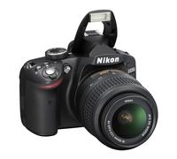 Nikon D3200 Digital SLR con objetivo 18-55mm VR II - Negro