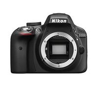 Nikon D3300 - Cámara réflex Digital de 24.2 MP (Pantalla 3.2", estabilizador óptico, grabación de vídeo Full HD, USB), Color Negro - Kit con Objetivo AF-P 18-55mm VR + 55-200mm VR II
