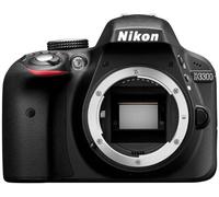 Nikon D3300 - Cámara réflex digital de 24.2 Mp (pantalla LCD de 3", grabación de vídeo Full HD), color negro [Versión EU]