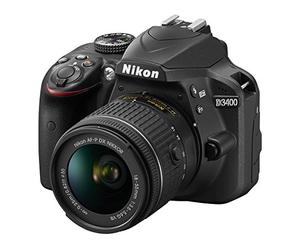 Nikon D3400 18-55mm VR Lens Kit - Cámara digital, incluye AF-P DX NIKKOR 18-55 mm y Nikkor AF-P DX 70-300mm