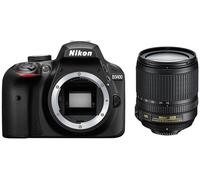 Nikon D3400 + AF-S 18-105 mm f/3,5-5,6G ED VR nuevo