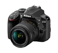Nikon D3400 + Objetivo AF-P 18-55 mm VR DX nuevo