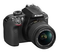 Nikon D3400 (versión europea sin acceso a Nikonistas ni promociones especiales) - Kit de cámara réflex digital de 24.2 MP con objetivo estabilizado 18-55 AFP DX VR, color negro