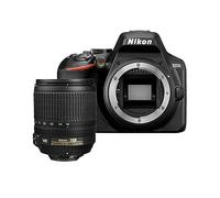 Nikon D3500 + AF-S 18-105 mm 1:3.5-5.6G ED VR Juego de cámara SLR 24,2 MP CMOS 6000 x 4000 Pixeles Negro - Cámara Digital (24,2 MP, 6000 x 4000 Pixeles, CMOS, Full HD, 365 g, Negro)