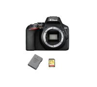 NIKON D3500 Cuerpo Negro + Tarjeta SD 32GB + Batería EN-EL14A