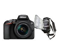 Nikon D3500 Kit (AF-P 18-55 VR) Negro con Bolsa Kamkorda