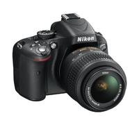 Nikon D5100 - Cámara réflex digital de 16.2 Mp (pantalla articulada 3", estabilizador óptico, vídeo Full HD), color negro - kit con objetivo AF-S DX 18-55mm VR f/3.5 [importado]