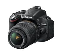 Nikon D5100 - Cámara réflex digital de 16.2 Mp (pantalla articulada 3", estabilizador óptico, vídeo Full HD), color negro - kit con objetivo AF-S DX 18-55mm VR f/3.5 [importado]