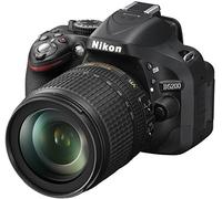 Nikon D5200 + AF-S DX 18-140 VR - Cámara Digital (24.1 MP, SLR Kit, CMOS, 18-140 mm, 5.6, 3.5) Negro