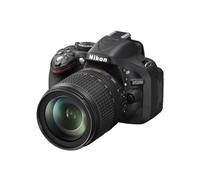 Nikon D5200 - Cámara réflex digital de 24.1 Mp (pantalla 3", vídeo Full HD), negro - Kit con objetivo AF-S DX 18-105mm VR (importado)